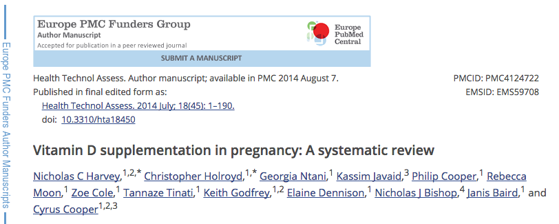 Author manuscript showing text saying "Published in final edited form as publisher version"